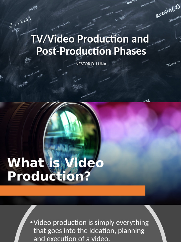 Video Production Phases Explained | PDF | Computing
