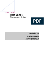 Training Manual: Piping Spools