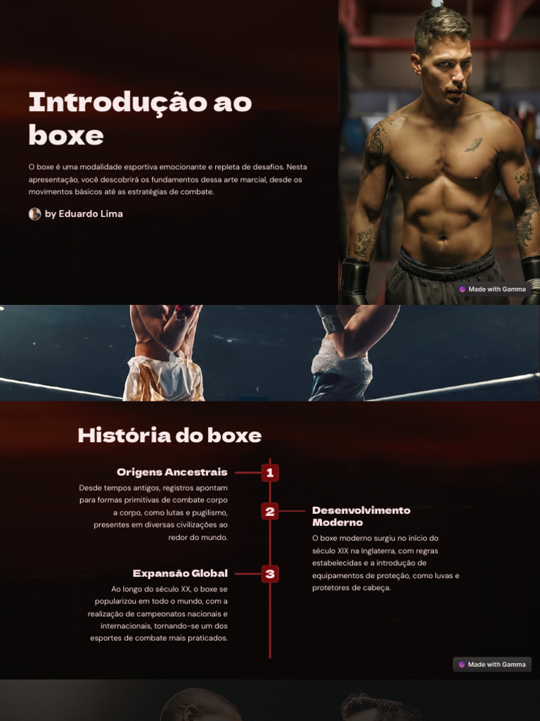 Fundamentos do Boxe e Suas Regras | PDF