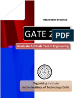 GATE 2012: Graduate Aptitude Test in Engineering