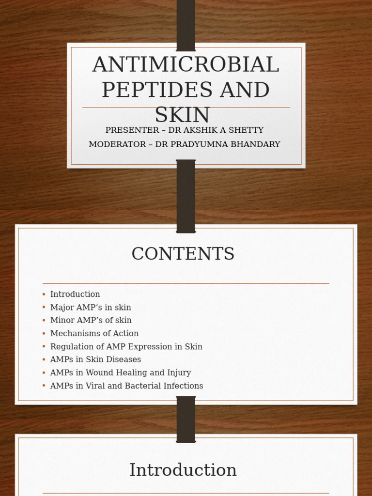 11 November 2024 Antimicrobial Peptides and Skin | PDF | Immunology ...