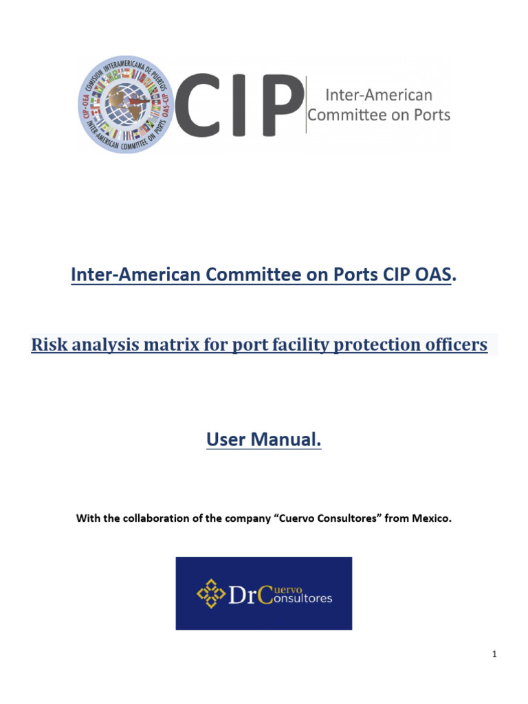 Risk Analysis Matrix Manual CIP OAS | PDF | Vulnerability (Computing ...