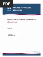 Cahier des Clauses Techniques BBSG 0/10 | PDF