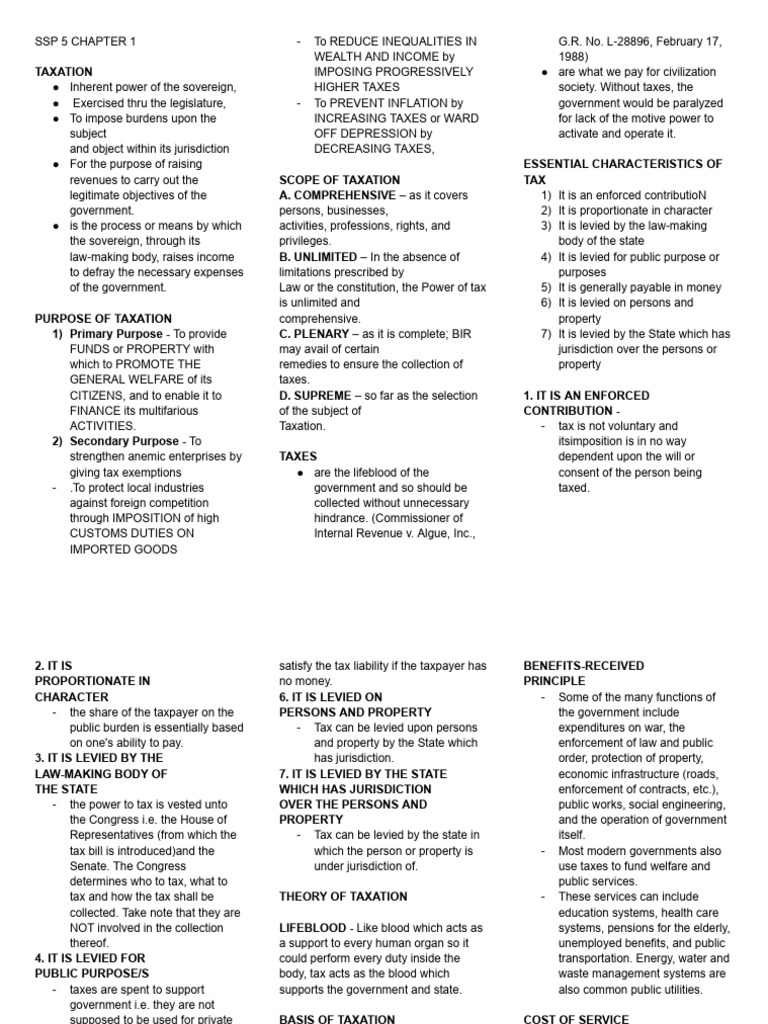 INTRO-TO-TAX (4) | PDF | Taxes | Taxpayer