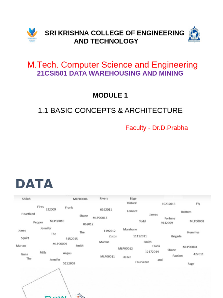 Data Warehousing Concepts and Architecture | PDF | Data Warehouse ...