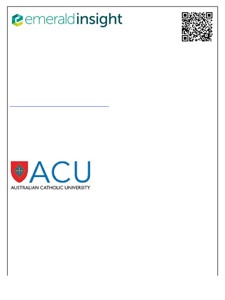 Journal of Cultural Heritage Management and Sustainable Development ...