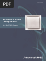 Anemostat Linear Diffuser Specifications | PDF | Mechanical Engineering
