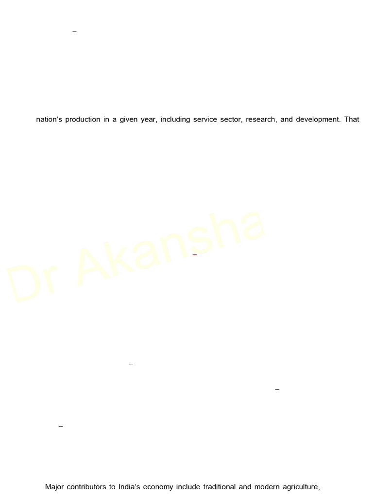 DC Unit - 1 Notes - Compressed | PDF | Gross Domestic Product | Human ...