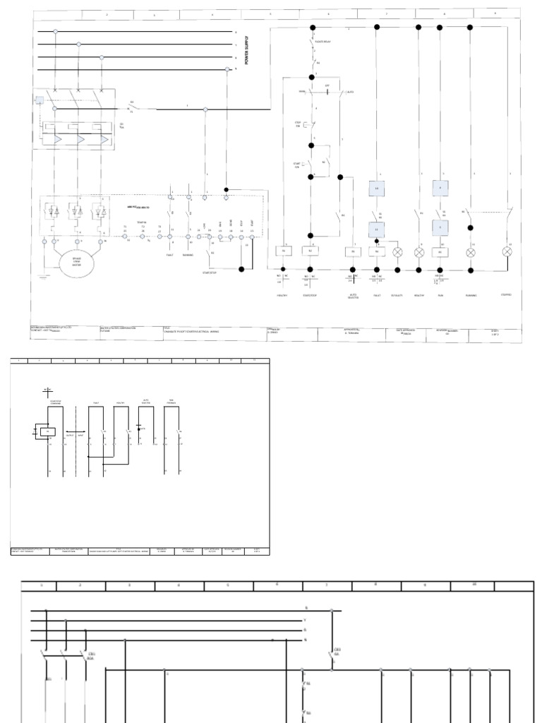 Changate P3 Soft Starter Wiring | PDF | Relay | Electrical Components