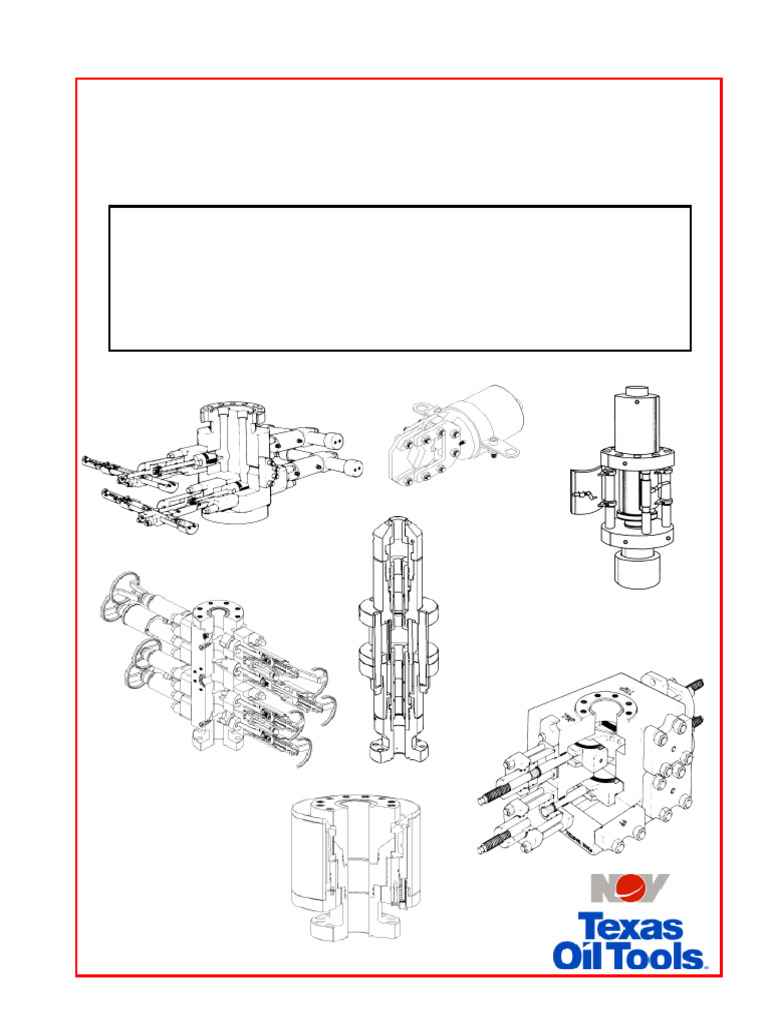 Texas Oil Tools 15K ES BOP Manual | PDF | Piston | Screw