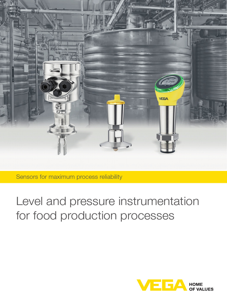 EN Level and Pressure Instrumentation For Food Production Processes ...