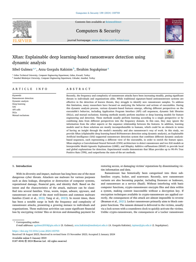 Ransomware | PDF | Machine Learning | Ransomware