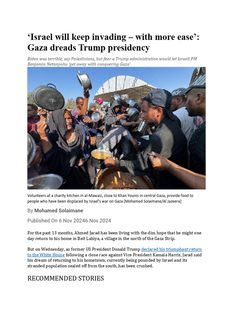Israel Will Keep Invading | PDF | Benjamin Netanyahu | Gaza Strip