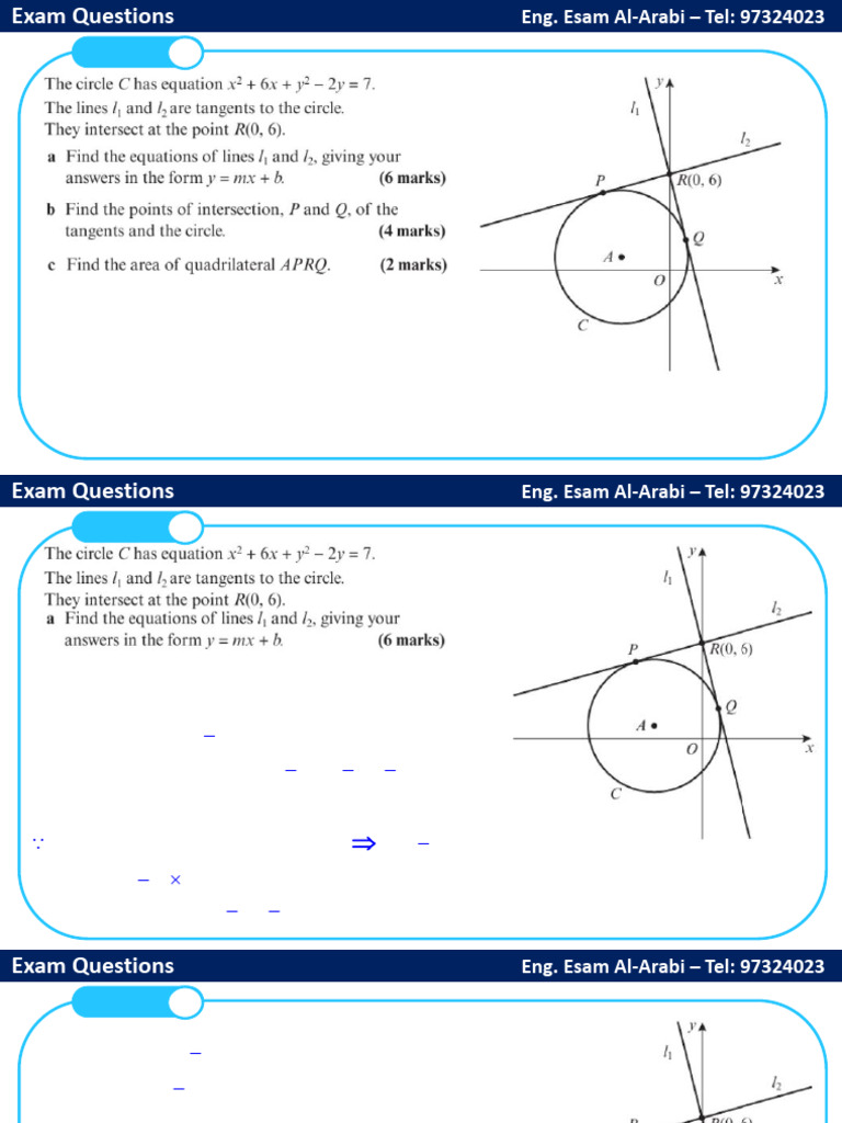 Q19 - Coordinate Geometry | PDF | Teaching Methods & Materials