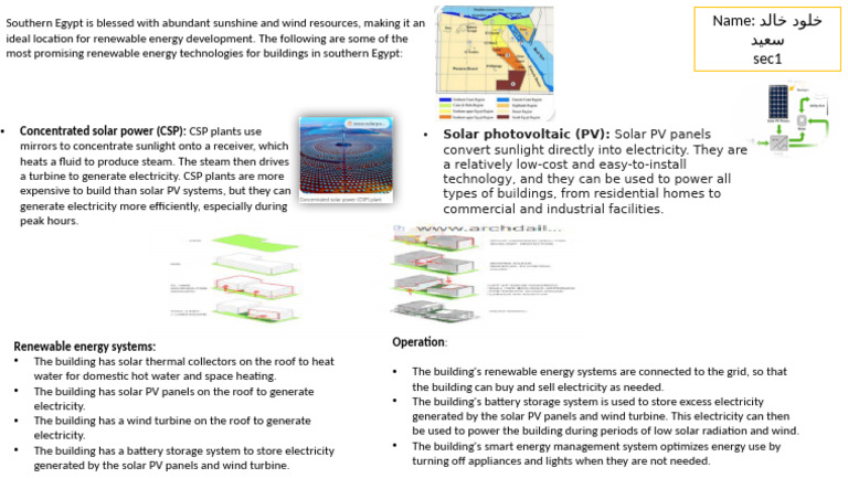 Renewable Energy Solutions for Buildings | PDF | Solar Power ...