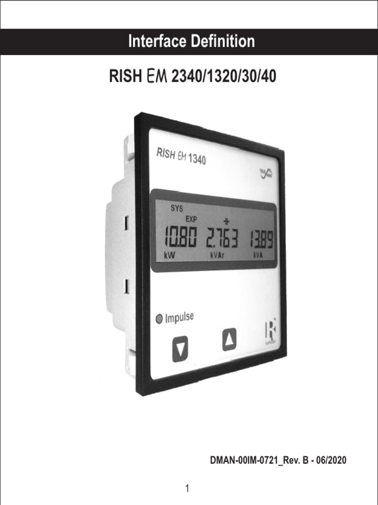 Programmable EM13XX EM23XX Interface Definition Rev B | PDF | Bit |  Computer Engineering
