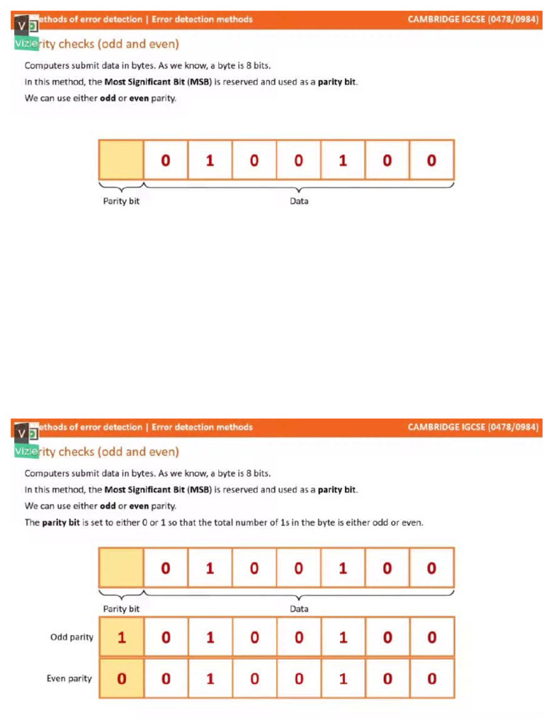Computer Science (0478) : Error Detection | PDF