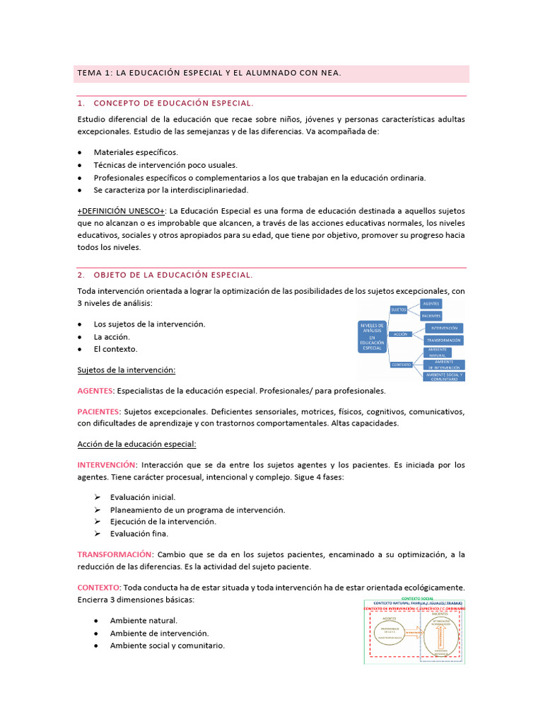 Evolución de la Educación Especial | PDF | Educación especial | Invalidez