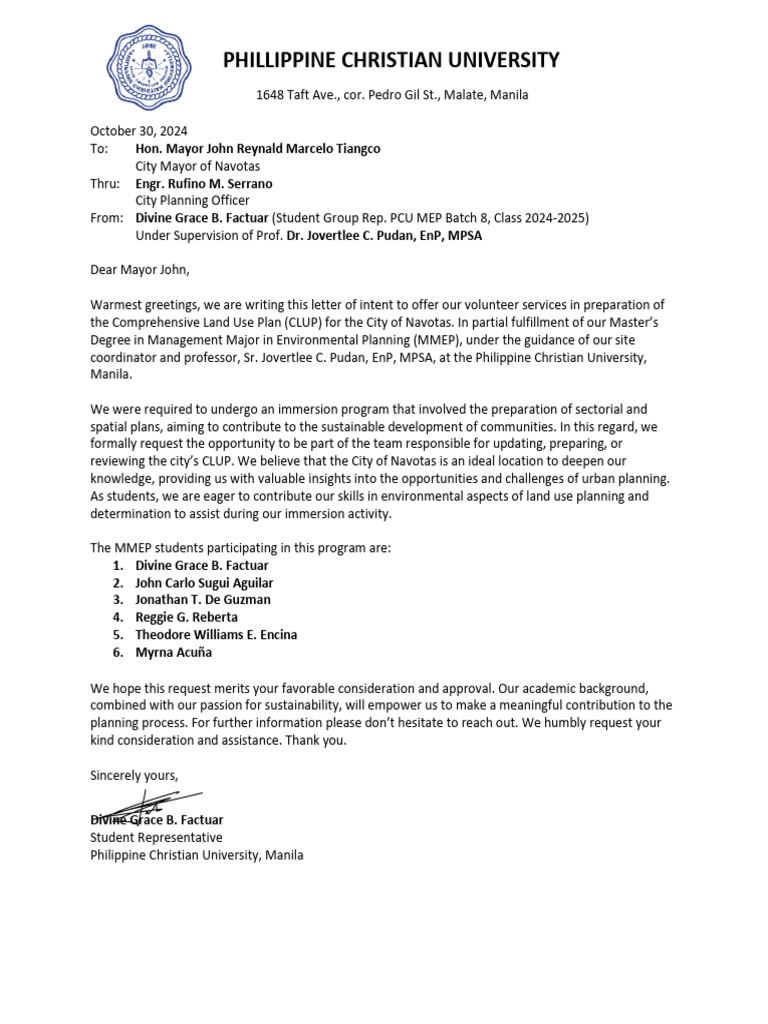 PCU Students Offer CLUP Support to Navotas | PDF | Social Science ...