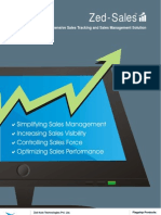 Zed-Sales: Zed-Sales - A Comprehensive Sales Tracking and Sales Management Solution
