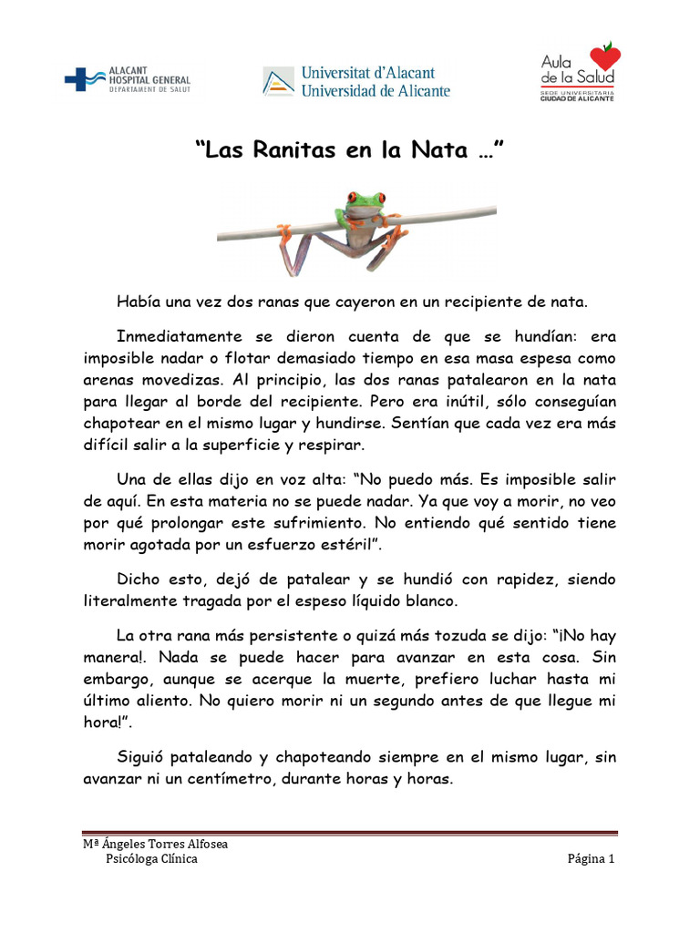 13 Las Ranitas en La Nata | PDF