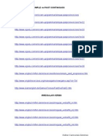 Past Simple vs Continuous & Irregular Verb Exercises