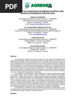 VIABILIDADE DA COGERAÇÃO DE ENERGIA ELÉTRICA COM