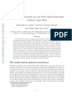 Alfredo Herrera–Aguilar et al- Localization of gravity on a de Sitter thick braneworld without scalar fields