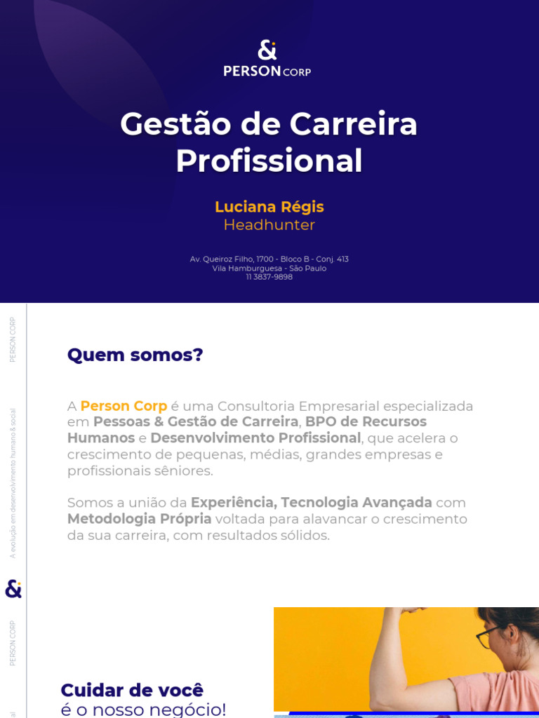 Gestão de Carreira e Recolocação Profissional | PDF | Gestão de ...