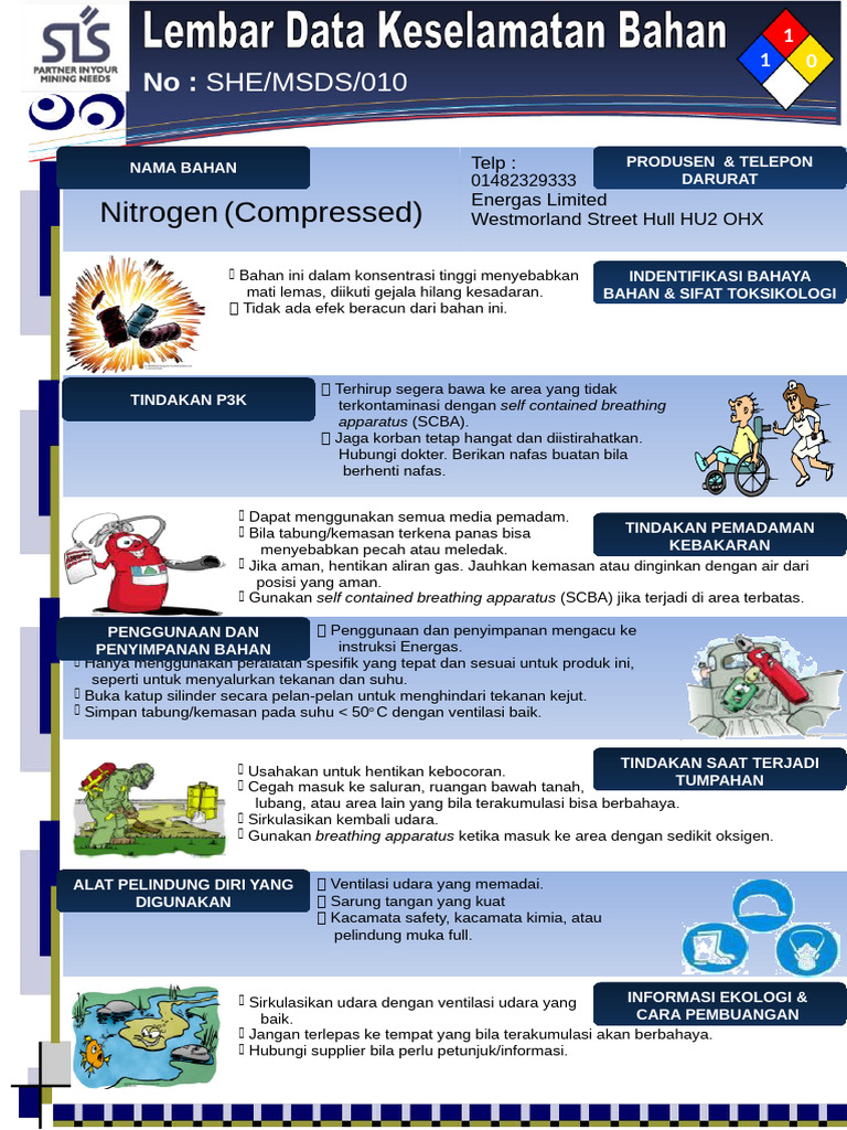 10 - Nitrogen Compressed | PDF