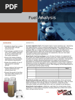 Diesel Fuel Analysis Summary Report | PDF | Diesel Fuel | Viscosity