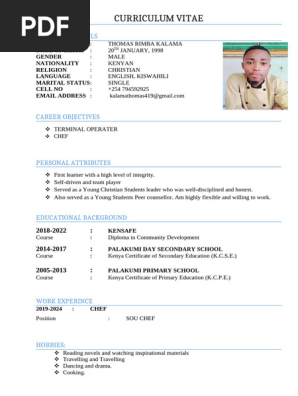 CV THOMAS