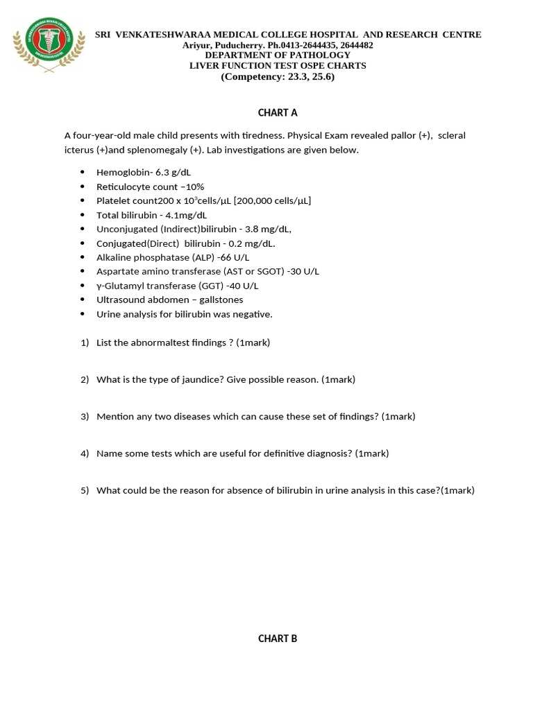 Liver Questions | PDF | Alanine Transaminase | Medical Specialties