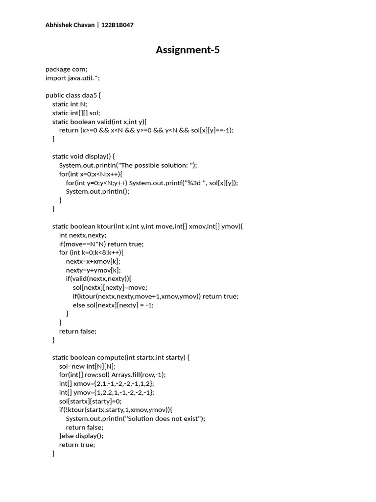 Da 5 | PDF