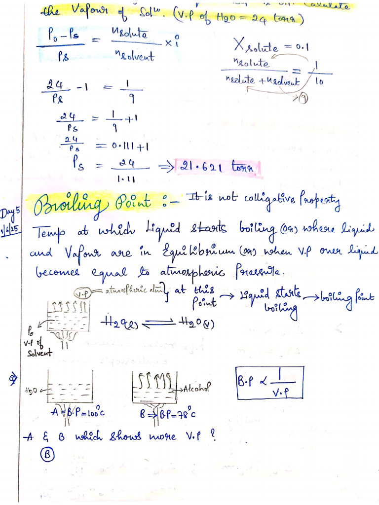 Solution Day 5 Notes B17 PDF | PDF