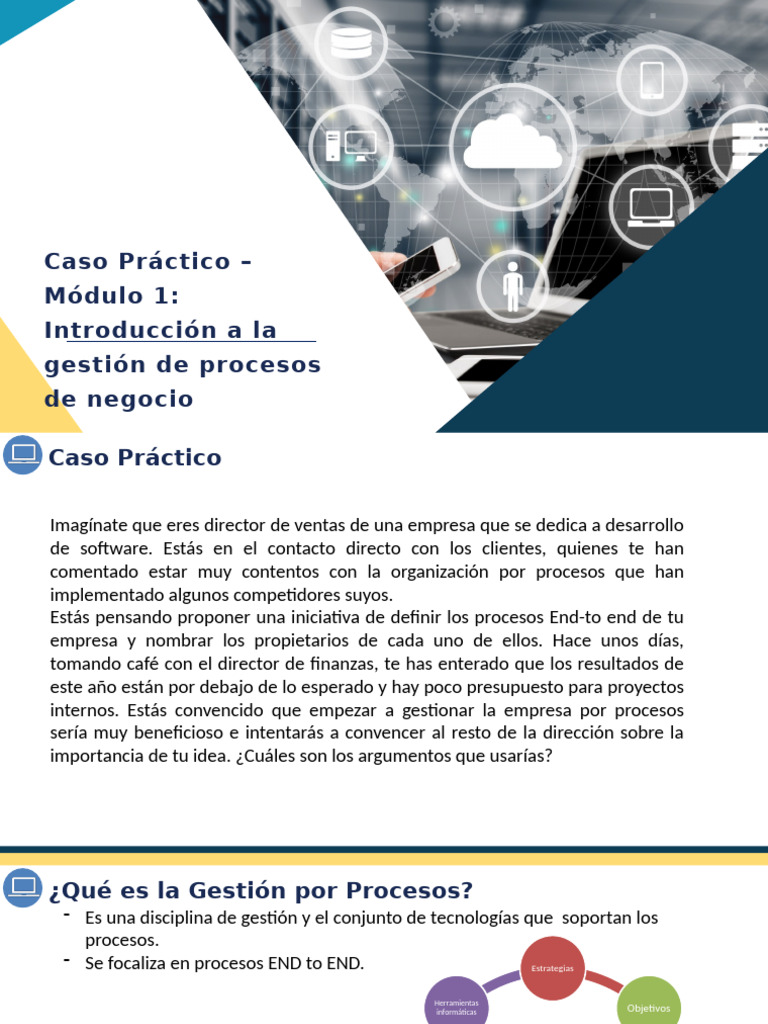 Caso Práctico Del Módulo 1 | PDF | Business | Software