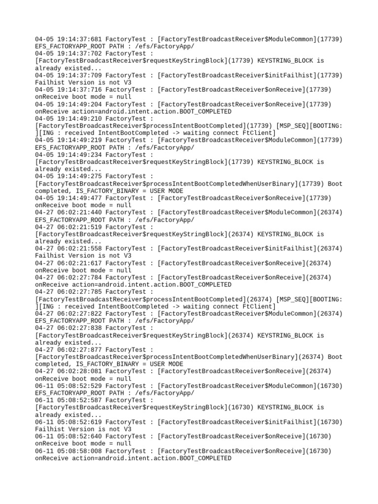 First Boot Log | PDF | System Software | Software