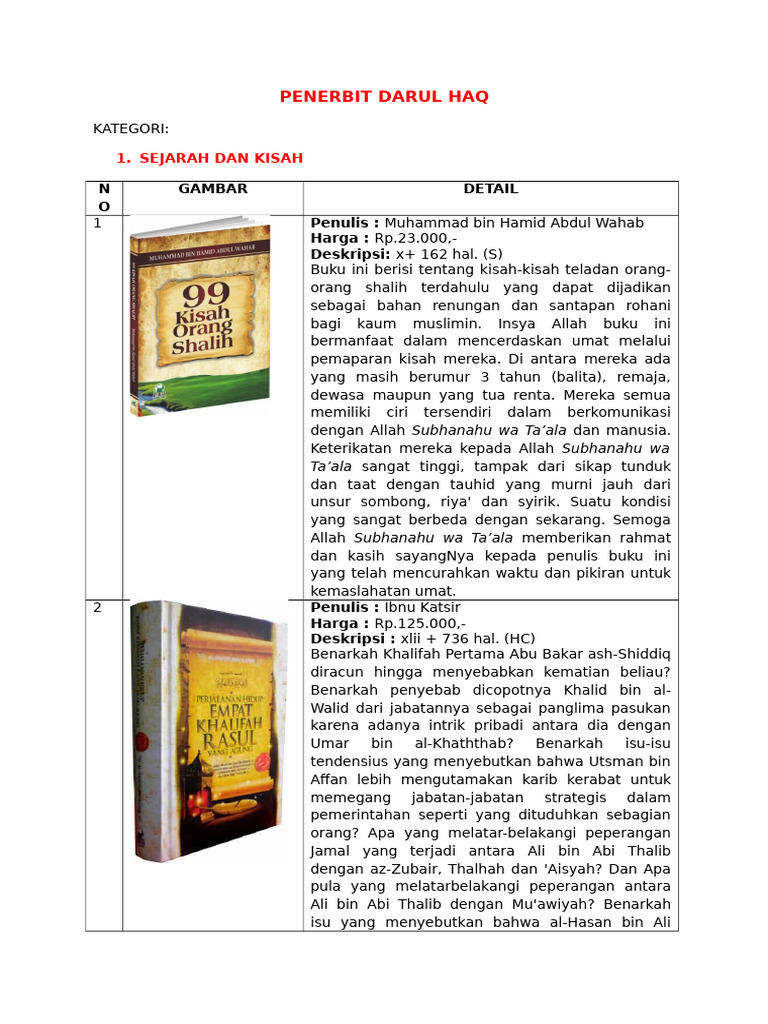 Penerbit Darul Haq | PDF