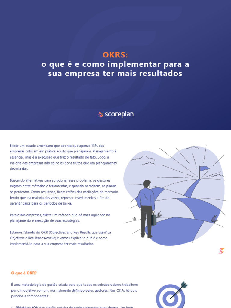 Origem e Implementação de OKRs | PDF | Planejamento | Cultura ...
