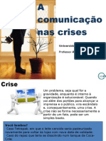 Comunicação nas crises