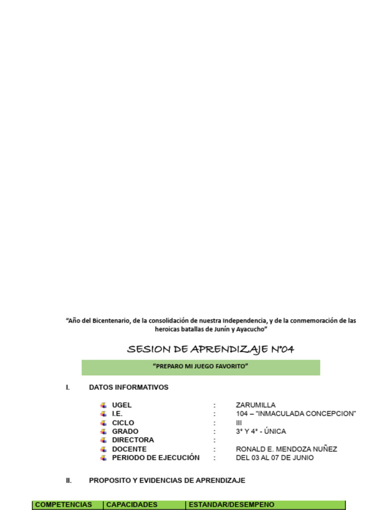 Unidad de Aprendizaje 3 - 4 | PDF | Aprendizaje | Evaluación