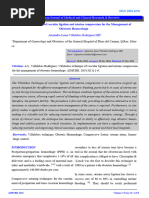 B-Lynch Suturing Surgical Technique Guide | PDF | Uterus | Surgical Suture