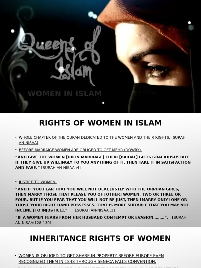 Women in islam pdf women in islam surah