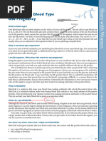 RhoGam Administration | PDF | Clinical Pathology | Mammalian Pregnancy