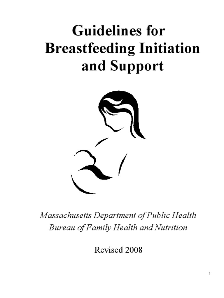 Breast Feeding Guidelines PDF Breastfeeding Infants