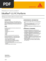 Sikaflex®-1c SL Data Sheet | PDF | Concrete | Paint