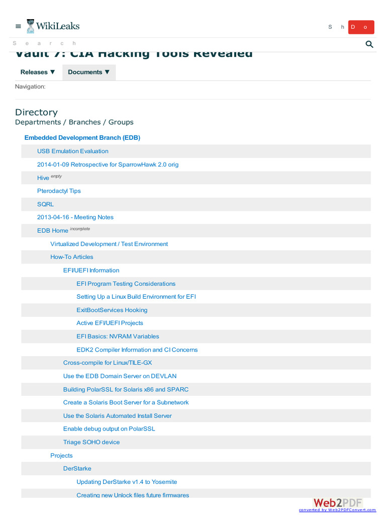 CIA Hacking Tools Overview | PDF | Windows Registry | Microsoft Windows