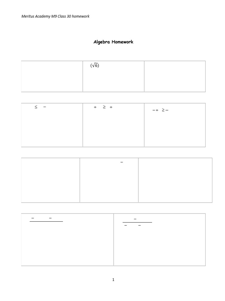 Class30 M9 Homework Apr 16-21 | PDF | Mathematical Analysis | Abstract ...