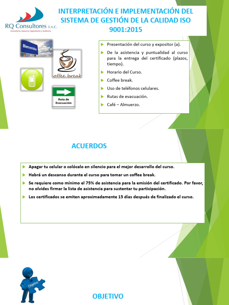 Curso Iso 9001 2015 | PDF | Iso 9000 | Calidad (comercial)