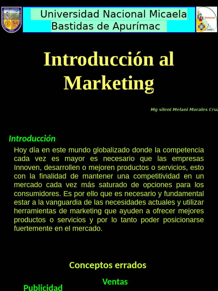 Introducción al Marketing Esencial | PDF | Marketing | Producto (Negocio)